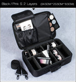 Professional Makeup Travel Organizer for Cosmetics