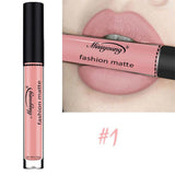 Waterproof Liquid Matte Lipstick, that lasts all day until night without fading.
