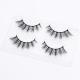 3D Natural Mink False Eyelash Extension - 2 PAIRS!
