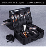 Professional Makeup Travel Organizer for Cosmetics